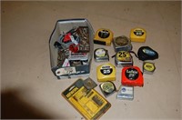 Tape Measure and Screwdriver Lot