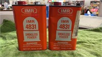 IMR 4831 powder 1 full 1 partial