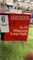 Federal no. 215 magnum large rifle primers 84