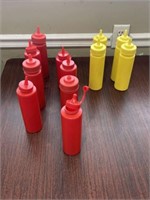 8 Ketchup Holders 4 Mustard Holders