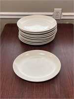 10 Homer Laughlin Dinner Plates