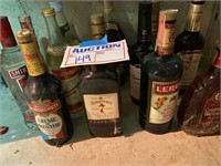 13 Unopened Bottles of Liquor