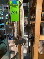 Cow Wind chimes & 2 Macrame Plant Holders