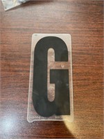 Plastic Letters A-Z & $ 0-8 numbers