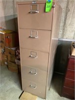 5 Drawer File Cabinet