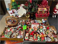5 Boxes of Christmas Decor