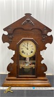 Monarch 8-day Mantle Gingerbread Clock (Arthur
