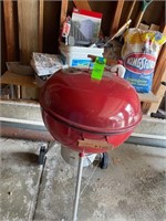 Red Weber Charcoal Grill & Grilling Accessories