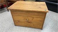 Wooden Storage Box (24"W x 16"D x 17"H)