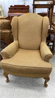 Cloth Wingback Chair.  Important note: The
