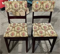 2 Padded Dining Chairs, *LYR