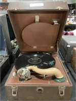 Vintage Rhonola Record Player.