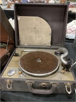 Birch Vintage Record Player.