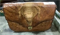 Alligator Vintage Handbag.