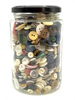 Buttons in Jar (jar is 5.5”)