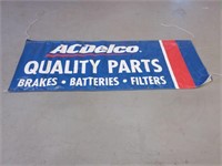 AC Delco Quality Parts Canvas Sign