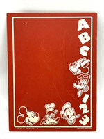 Vintage Walt Disney Chalkboard 9” x 11.5”