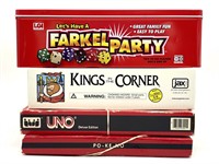 Games : Farkel Party, Kings in the Corner, Deluxe
