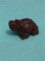 1 1/2" Carved Gemstone Turtle