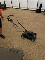 Yard works electric lawn mower
