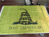 Don't Tread on Me Flag NIP 5x3'