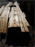 Bundle of assorted lumber including 2x6x12 &