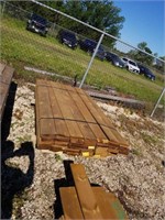 Bundle of assorted lumber 1x6x5 & 1x6x6 fence