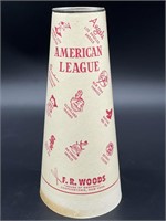 Vintage American League Baseball Souvenir Paper