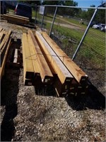 Pallet of 6x6x10 & 6x6x12 Fence posts