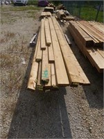 Bundle of assorted lumber including 2x6x16 &