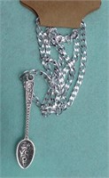 Small Spoon Necklace 2 1/4" Spoon