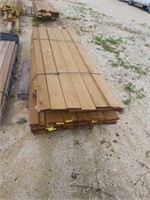 Bundle of assorted fence board including 1x6x6 &