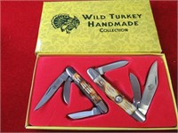 Wild Turkey Pocket Knife Set
