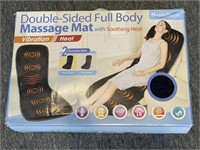 Double-Sided Full Body Massage Mat with Heat in