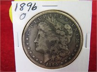 1896-O Morgan Silver Dollar Key Date 90% Silver