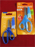 2 Pair Fiskars Scissors
