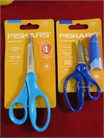 Big and Small Fiskars Scissors