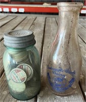 Crabapple Creek Dairy Bottle