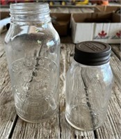2 - Horlick's Malted Milk Jars