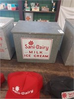 Johnstown  Sani-Dairy milk-ice cream box