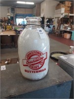 1 Gallon Sani-Dairy butter milk bottle