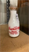 Vintage Sanitary Dairy Milk Bottle