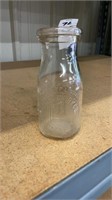 Vintage Latrobe Dairy Half Pint Milk Bottle
