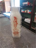 Baby milk bottle puss in boots Sani-Dairy