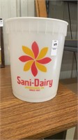 Sani Dairy Ice Cream tub