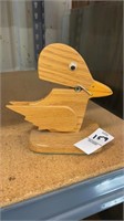 Wooden Duck Paper holder
