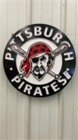 Wooden Pittsburgh Pirates Sign