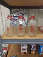 3 Store milk bottles