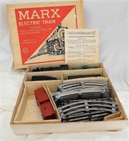 Vintage Electric Marx Train Set In Original Box