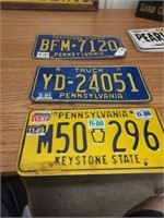 3 pa license plates